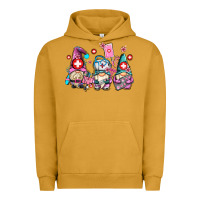 Pigment Peanut Butter nurse gnomes Urban Hoodie - AdoDesignShop