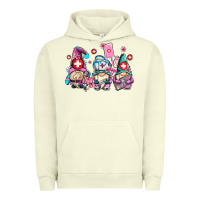 Pigment Pistachio nurse gnomes Urban Hoodie - AdoDesignShop