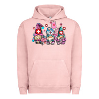 Pigment Salmon nurse gnomes Urban Hoodie - AdoDesignShop
