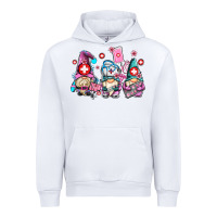 White nurse gnomes Urban Hoodie - AdoDesignShop