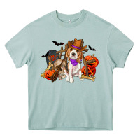 Arona Halloween beagle dog Heavy Core Tee - RanaPortraitStore