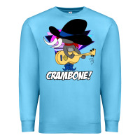Ocean Blue uncle pecos crambone retro 80s Premium Sweatshirt - trangStudio