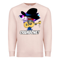 Pale Pink uncle pecos crambone retro 80s Premium Sweatshirt - trangStudio