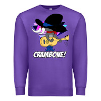 Purple uncle pecos crambone retro 80s Premium Sweatshirt - trangStudio