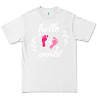 White Hello world Premium Tee - Bettercallsaul