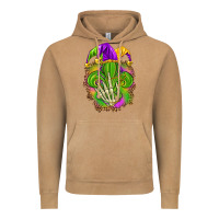 Vintage Camel Mardi Gras with skeleton hand Vintage Hoodie - HowdyJamesFarm