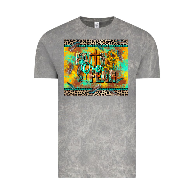Faith Over Fear Vintage Tee by CowGirlArtShop | Teevron