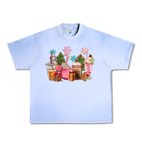 Grape Ice pink christmas coffe cups Urban Heavy Tee - CowGirlArtShop