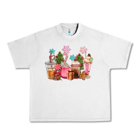 Lunar Rock pink christmas coffe cups Urban Heavy Tee - CowGirlArtShop