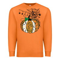 Carrot halloween pumpkin music symbols music teacher halloween t shirt copy Premium Sweatshirt - trangStudio