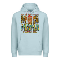 Blue Mist God Gifted Me Two Titles And Mama i Rock Them Both Premium Hoodie - CowhideDigitalArt
