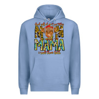 Colony Blue God Gifted Me Two Titles And Mama i Rock Them Both Premium Hoodie - CowhideDigitalArt
