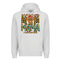 Dove Grey God Gifted Me Two Titles And Mama i Rock Them Both Premium Hoodie - CowhideDigitalArt