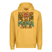 Mustard God Gifted Me Two Titles And Mama i Rock Them Both Premium Hoodie - CowhideDigitalArt