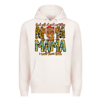 Pale Pink God Gifted Me Two Titles And Mama i Rock Them Both Premium Hoodie - CowhideDigitalArt