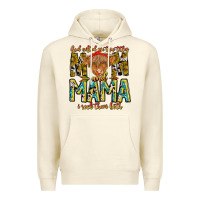 God Gifted Me Two Titles And Mama I Rock Them Both Premium Hoodie | Teevron