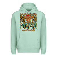 Seafoam God Gifted Me Two Titles And Mama i Rock Them Both Premium Hoodie - CowhideDigitalArt