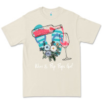 Bone Wine Flip Flops Girl Premium Tee - Bettercallsaul