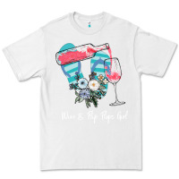 White Wine Flip Flops Girl Premium Tee - Bettercallsaul
