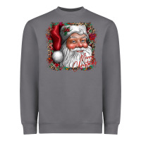 Storm merry Christmas santa Heavyweight Sweatshirt - CowhideDigitalArt