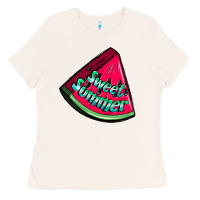 Bone sweet summer watermelon Ladies Tee - NancyCooperArtShop