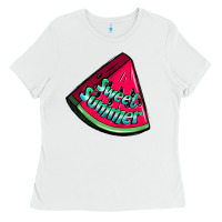 Sweet Summer Watermelon Ladies Tee | Teevron