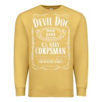 Antique Gold corpsman 8404 devildoc gift for corpsman t shirt Premium Sweatshirt - trangStudio
