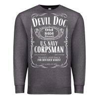 Charcoal Heather corpsman 8404 devildoc gift for corpsman t shirt Premium Sweatshirt - trangStudio