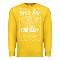 Lemon corpsman 8404 devildoc gift for corpsman t shirt Premium Sweatshirt - trangStudio