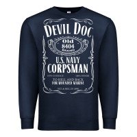 Navy corpsman 8404 devildoc gift for corpsman t shirt Premium Sweatshirt - trangStudio