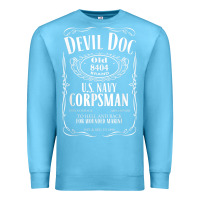 Ocean Blue corpsman 8404 devildoc gift for corpsman t shirt Premium Sweatshirt - trangStudio