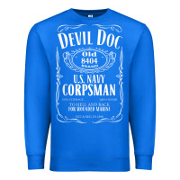 True Royal corpsman 8404 devildoc gift for corpsman t shirt Premium Sweatshirt - trangStudio