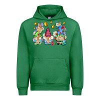 Emerald easter gnome with eggs Urban Hoodie - AdoDesignShop