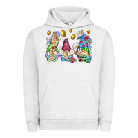 Pigment Lunar Rock easter gnome with eggs Urban Hoodie - AdoDesignShop