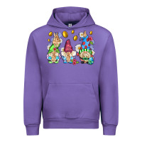 Tulip easter gnome with eggs Urban Hoodie - AdoDesignShop