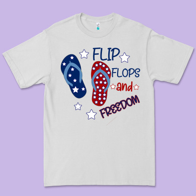 Flip Flops And Freedom Premium Tee Designed By Bettercallsaul