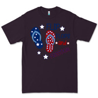 Plum Flip Flops and Freedom Premium Tee - Bettercallsaul