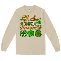 Mushroom St. Patrick's Shake your shamrocks Long Sleeve Tee - OliviaCreatesArt