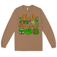 Toasted Coconut St. Patrick's Shake your shamrocks Long Sleeve Tee - OliviaCreatesArt