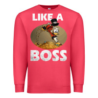 Cardinal like a boss duck tales art gift for fans Premium Sweatshirt - trangStudio