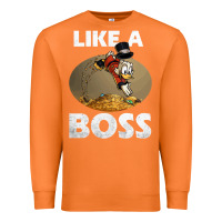 Carrot like a boss duck tales art gift for fans Premium Sweatshirt - trangStudio