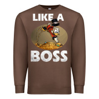 Chestnut like a boss duck tales art gift for fans Premium Sweatshirt - trangStudio