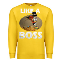 Lemon like a boss duck tales art gift for fans Premium Sweatshirt - trangStudio