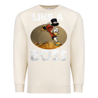 Sandshell like a boss duck tales art gift for fans Premium Sweatshirt - trangStudio