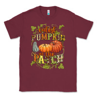 Burgundy Cutest pumpkin in the patch Classic Tee - NancyCooperArtShop