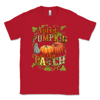 Red Cutest pumpkin in the patch Classic Tee - NancyCooperArtShop
