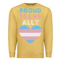 Antique Gold proud trans ally transgender Premium Sweatshirt - trangStudio