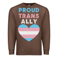 Chestnut proud trans ally transgender Premium Sweatshirt - trangStudio