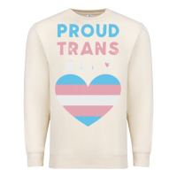 Sandshell proud trans ally transgender Premium Sweatshirt - trangStudio