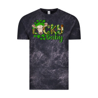 Cloud Black Lucky baby charolais calf Vintage Tee - RanaPortraitStore